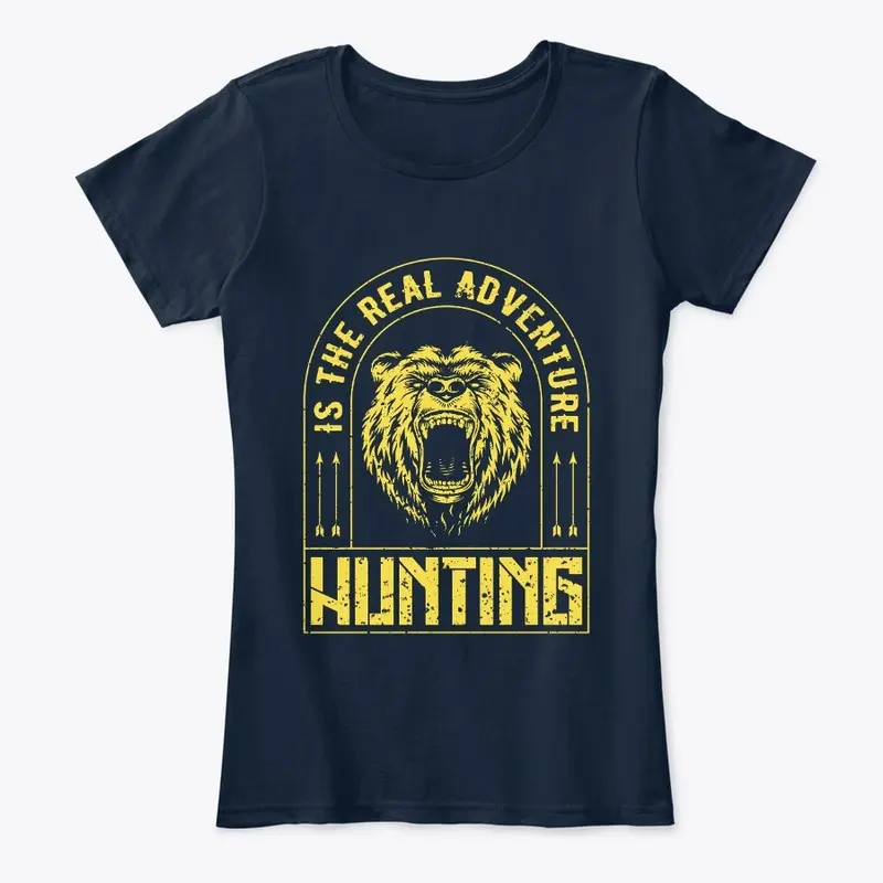 Hunting is the real adventure