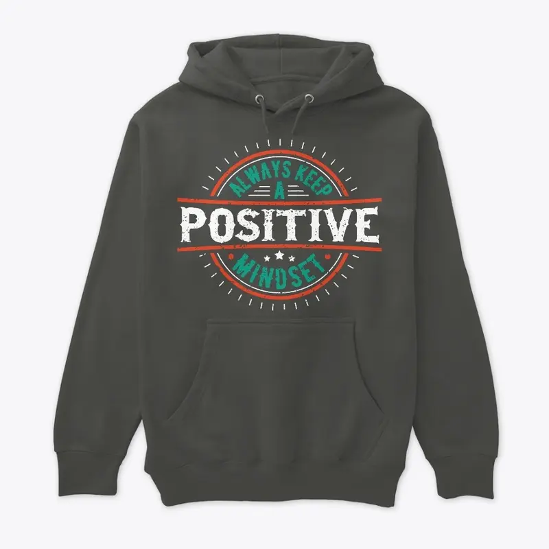 Positive mindset t-shirt design